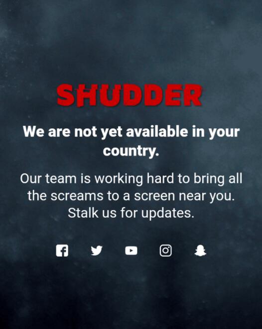 We are not yet available in your country