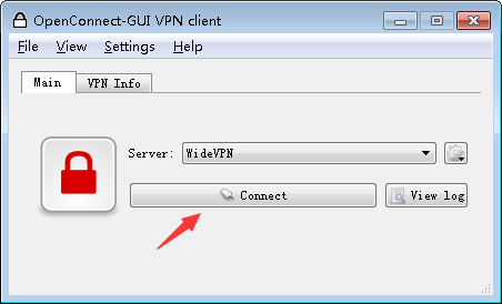 widevpn-openconnect vpn setup