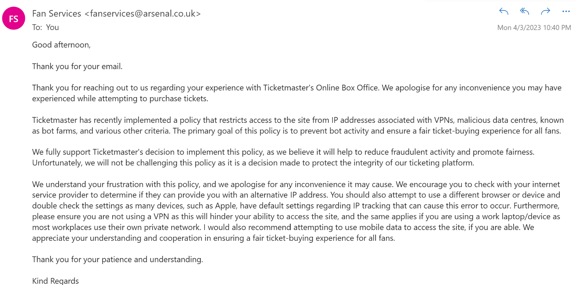 OkayVPN - The solution to Ticketmaster's IP ban OkayVPN - The solution to Ticketmaster's IP ban